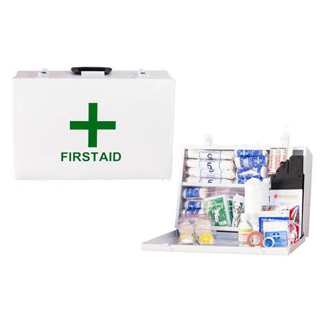 vintage first aid metal box|government regulation first aid kit.